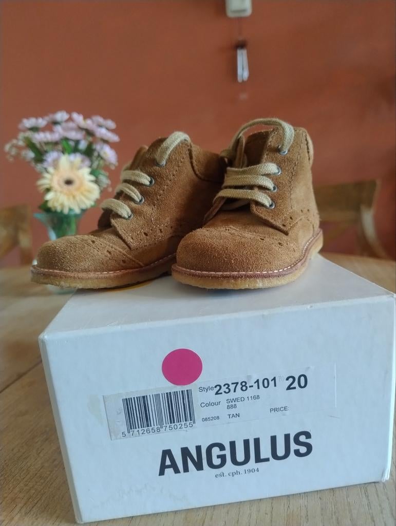 Nieuwe Angulus laarsjes maat 20 - Kraamcadeau, Jongetje of Meisje, Laarsjes, Nieuw, Ophalen of Verzenden