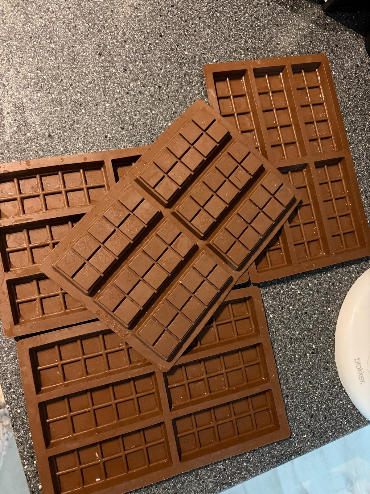 Siliconen mallen voor waxmelts, kaarsen of epoxy, Gebruikt, Verzenden, Rubber, Herbruikbaar