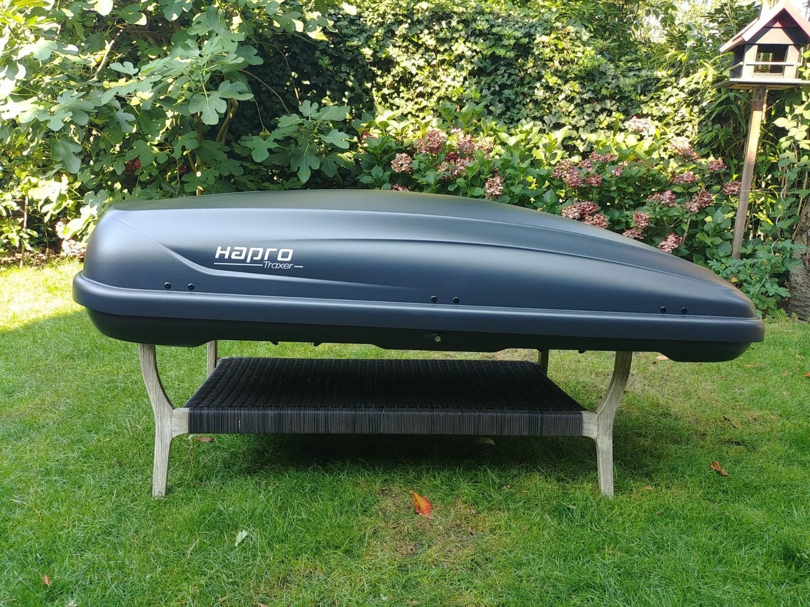 Te huur: Hapro traxer 6.6 van 410 liter, Auto diversen, Dakkoffers, Ophalen