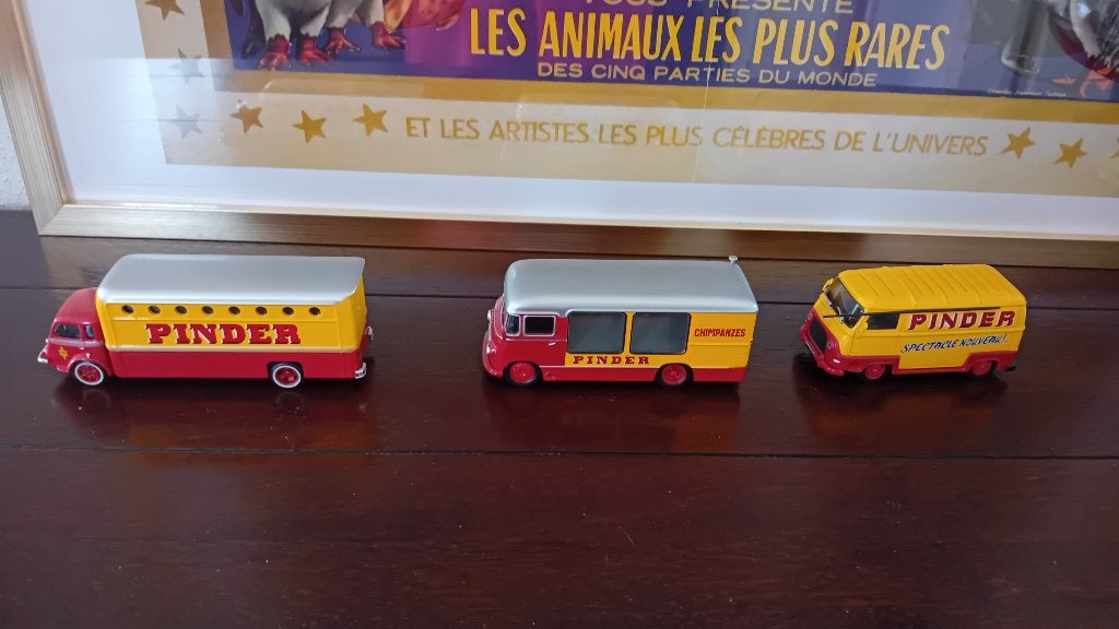 Circus wagens pinder, Ophalen, Zo goed als nieuw, Bus of Vrachtwagen, Overige merken