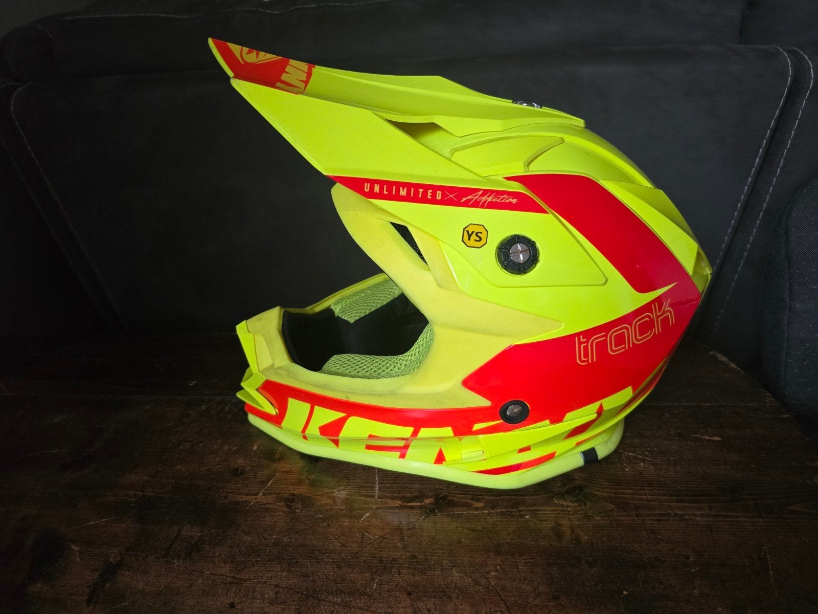Kenny Track crosshelm - Maat YS, Overige merken, XS, Kinderen, Offroadhelm