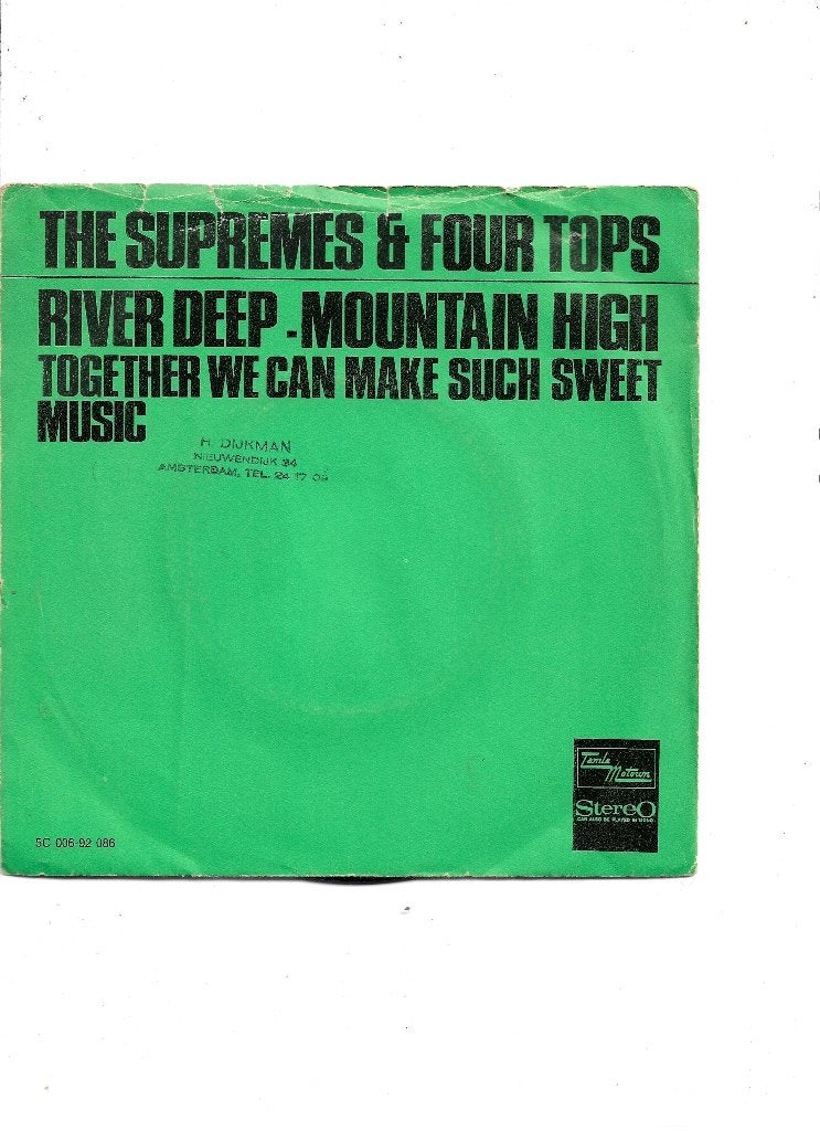 Single The Supremes & The Four Tops, Ophalen of Verzenden, Gebruikt, R&B en Soul