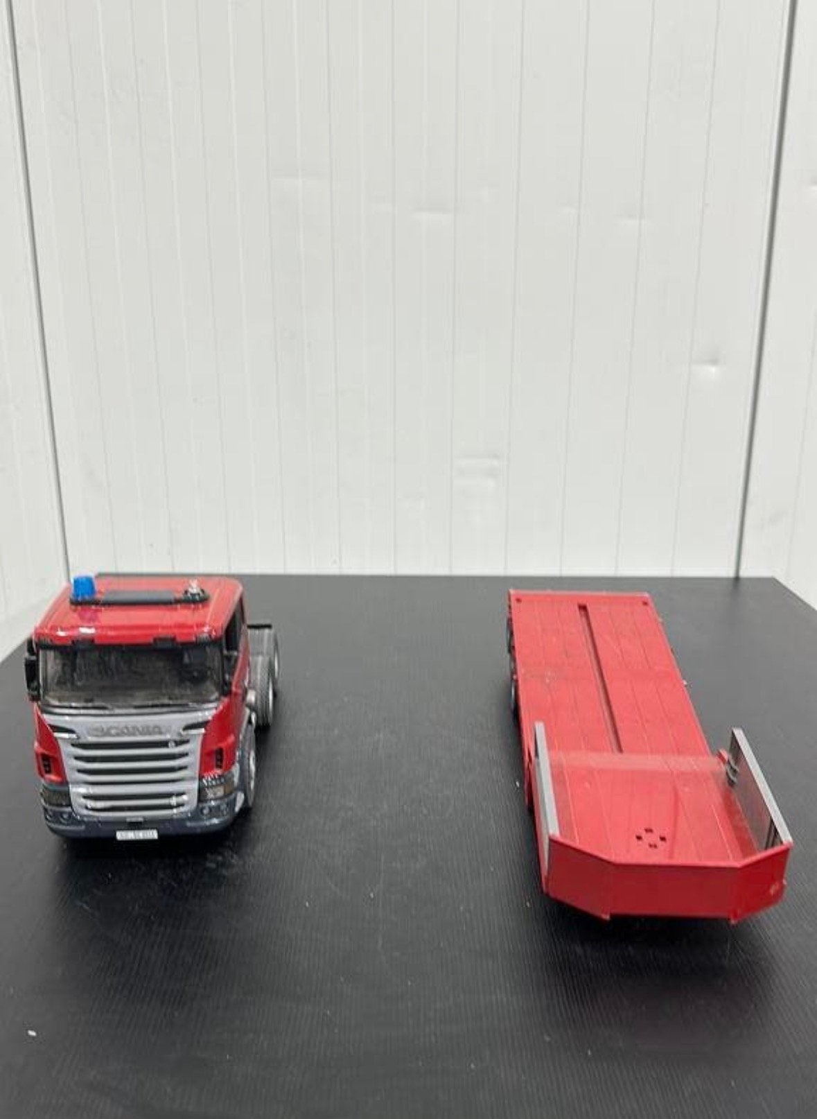 Vrachtwagen scania speelgoed, Ophalen of Verzenden, Zo goed als nieuw, Bus of Vrachtwagen