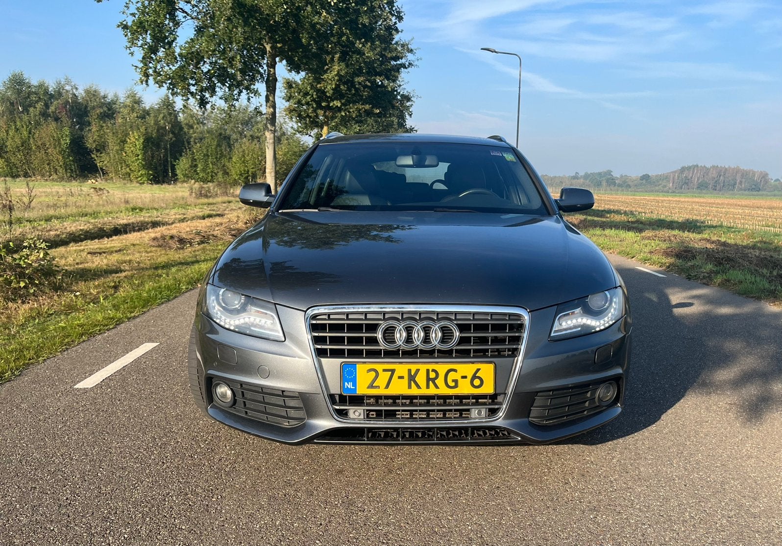 Audi A4 2.0 Tfsi 132KW Avant 2010 Grijs 3x S-Line, Auto's, Voorwielaandrijving, 15 km/l, Zwart, 4 cilinders