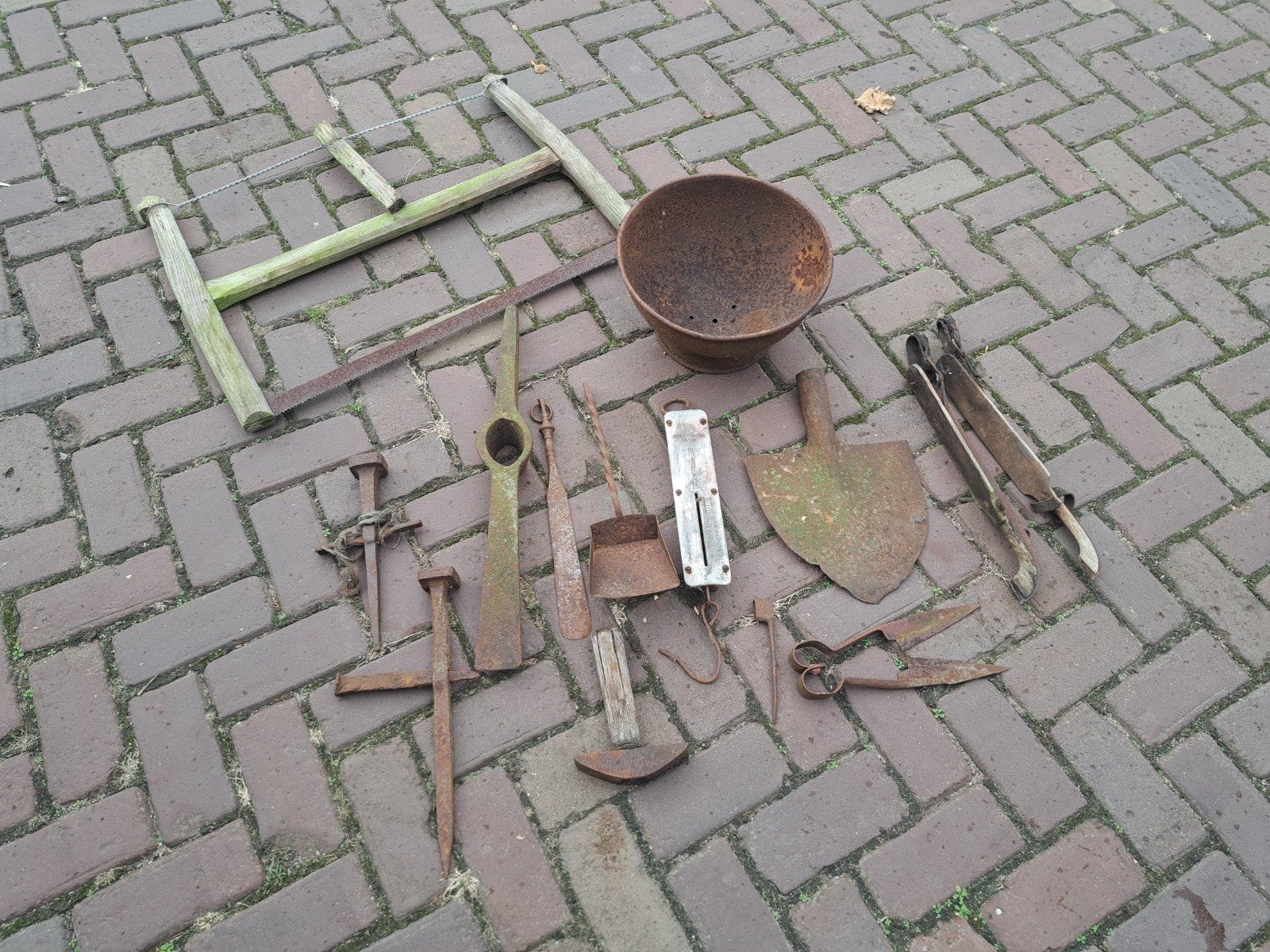 oud gereedschap, Ophalen of Verzenden