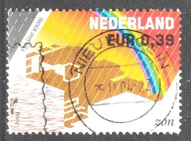 nvph 2249 KNMI  Zon 2004, Verzenden, Na 1940, Gestempeld