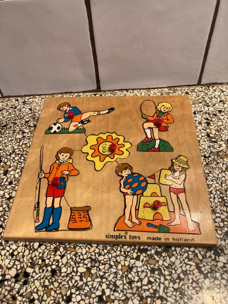 Simplex puzzel, Ophalen of Verzenden, Minder dan 10 stukjes, Zo goed als nieuw