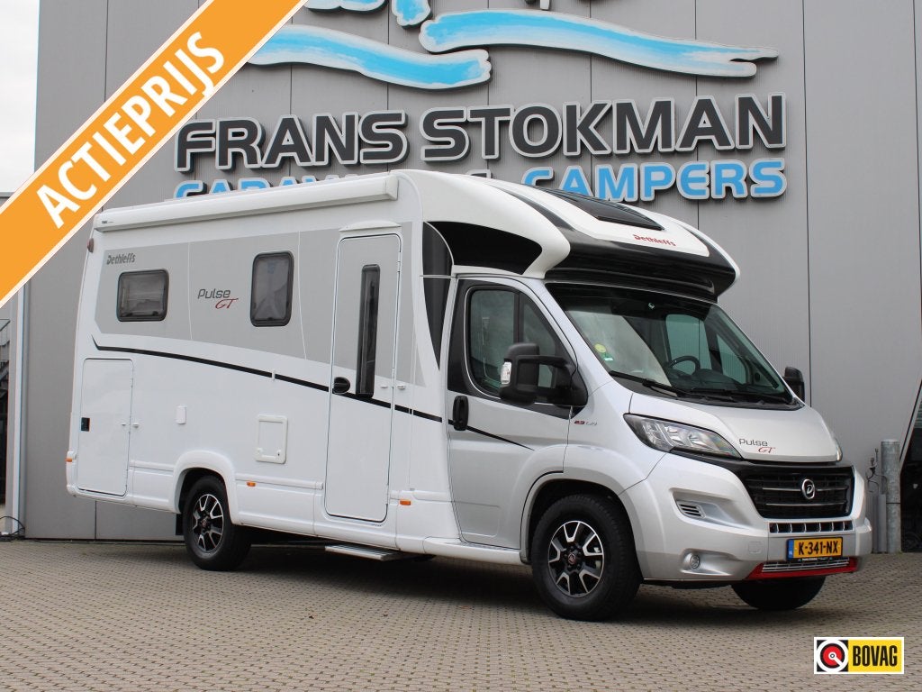 Dethleffs Pulse GT 6811EB Enkele bedden Automaat Zonnepaneel, Automaat, Chemisch toilet, Fiat, Tot en met 2