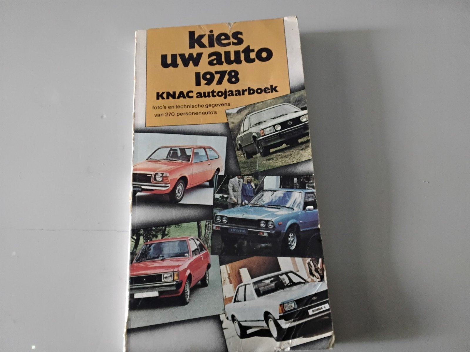 Anwb auto boek 1978 vintage, Ophalen of Verzenden, Gelezen, Algemeen
