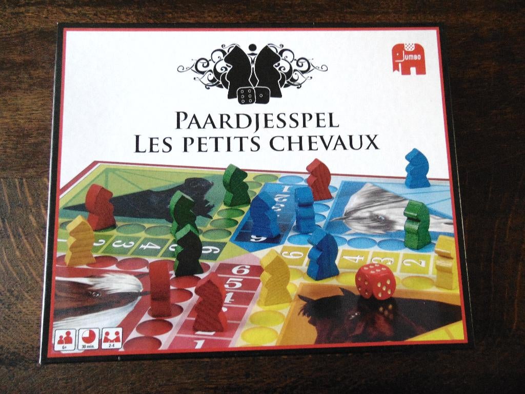 Paardjes Spel van Jumbo, Een of twee spelers, Ophalen of Verzenden, Zo goed als nieuw, Jumbo