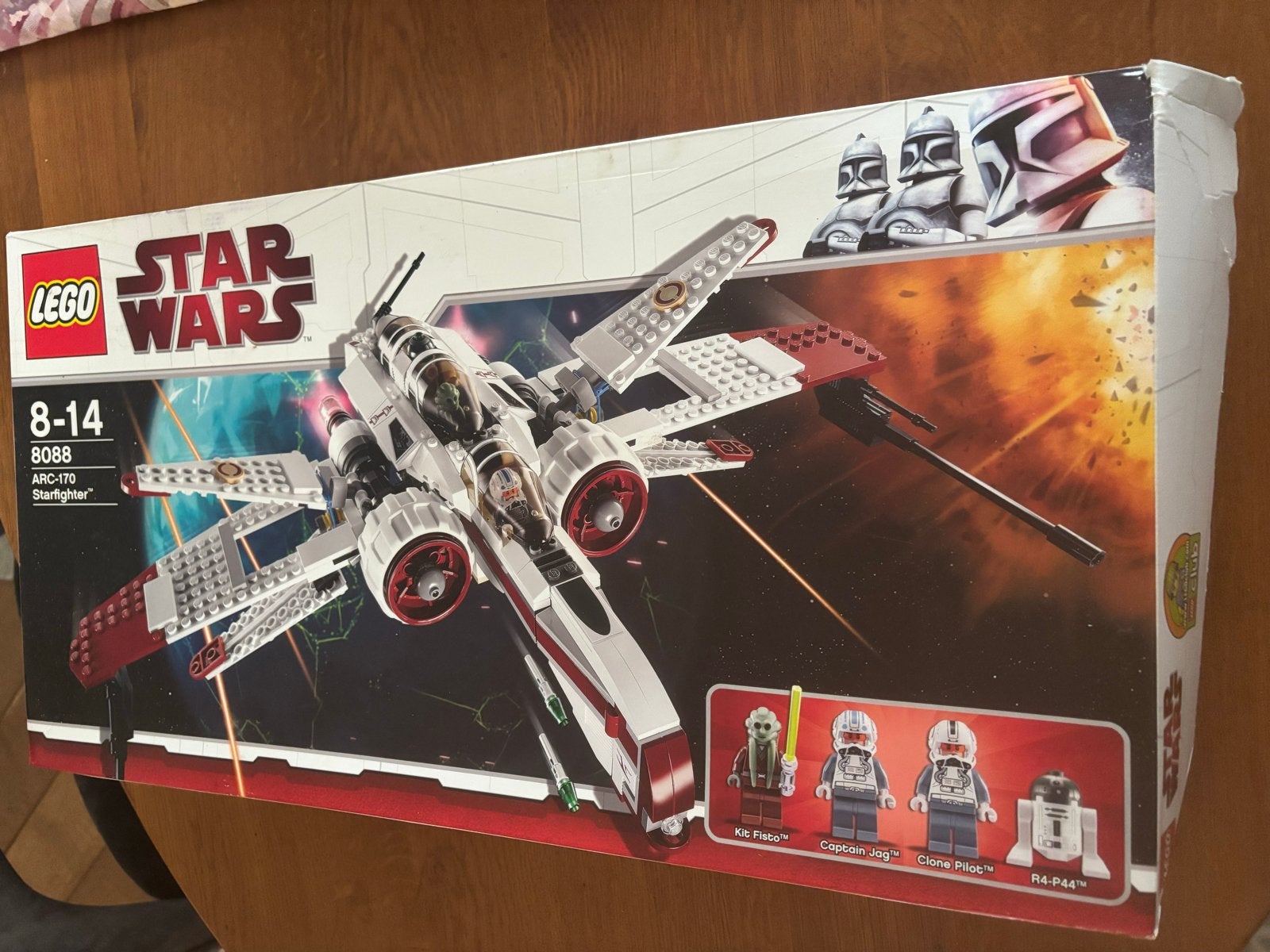 LEGO Star Wars 8088 ARC-170 Starfighter, Verzamelen, Ophalen of Verzenden, Nieuw, Actiefiguurtje