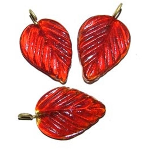 Indian Glass Leaf, sieraden setje, Ophalen of Verzenden, Nieuw, Glas