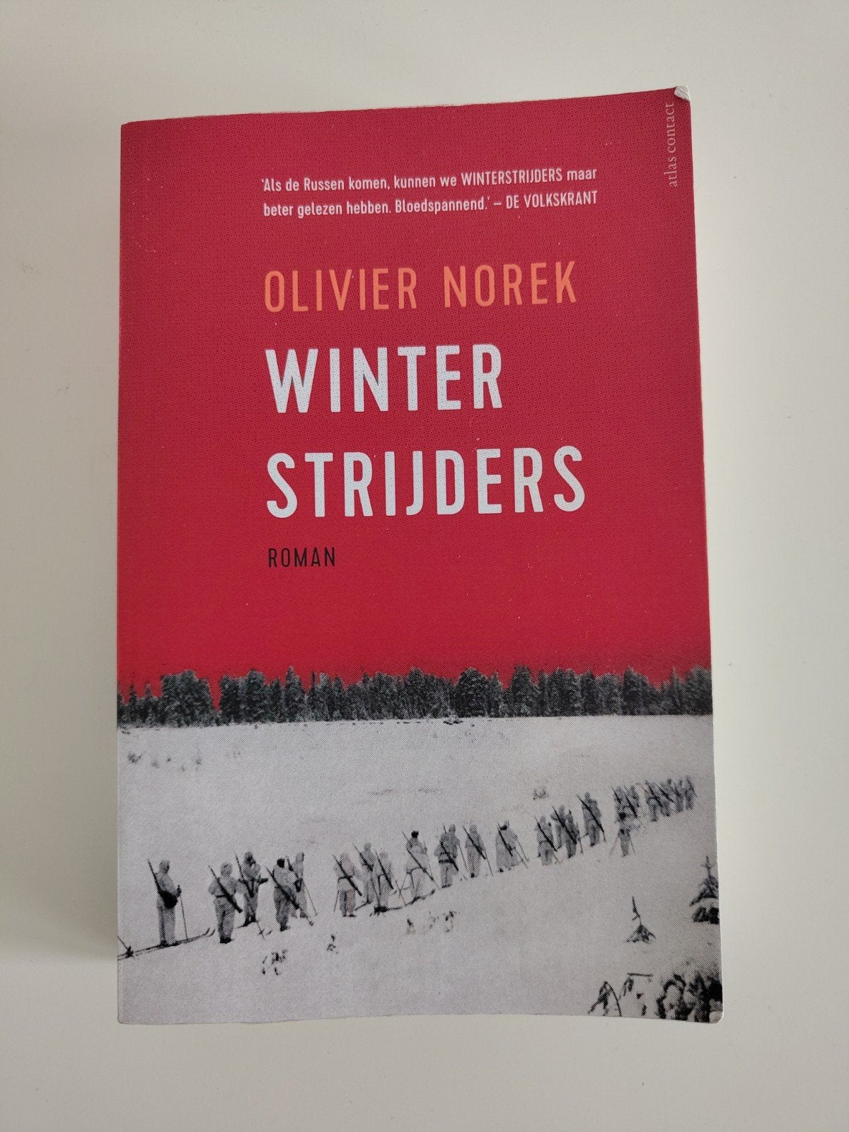 Winterstrijders - Olivier Norek (Roman), Ophalen of Verzenden, Zo goed als nieuw, Olivier Norek, Europa overig