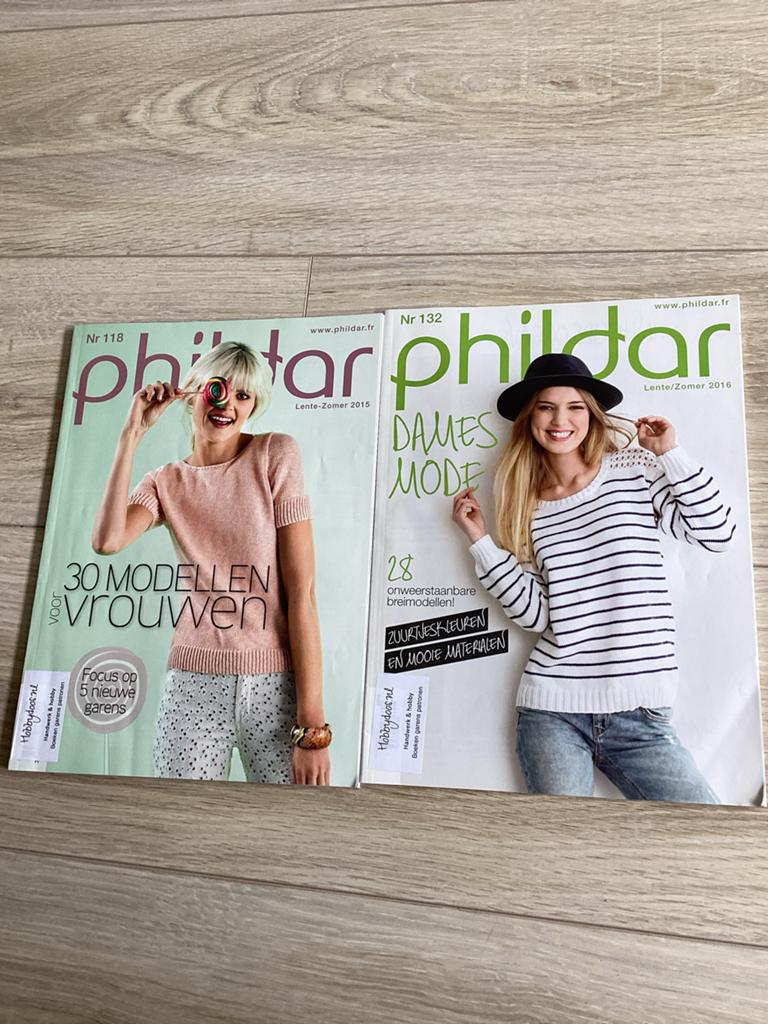 Phildar breiboeken - Lente/Zomer 2015 & 2016, Ophalen of Verzenden, Zo goed als nieuw, Europa overig