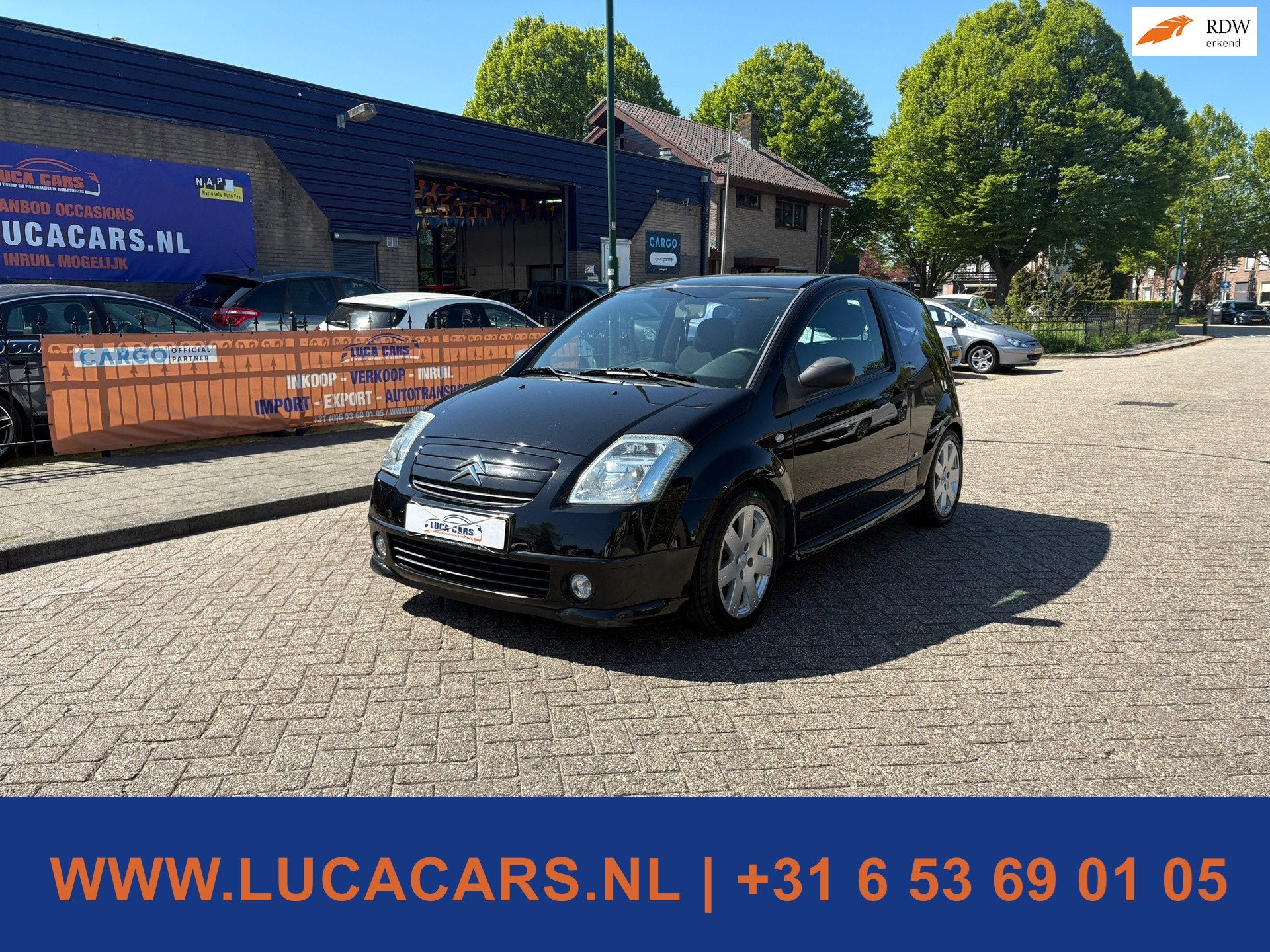 Citroen C2 1.6i-16V VTR AUTOMAAT, Auto's, Citroën, 450 kg, Gebruikt, 4 cilinders, 4 stoelen