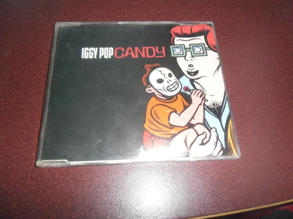 cd iggy pop candy, Ophalen of Verzenden, Zo goed als nieuw, Pop