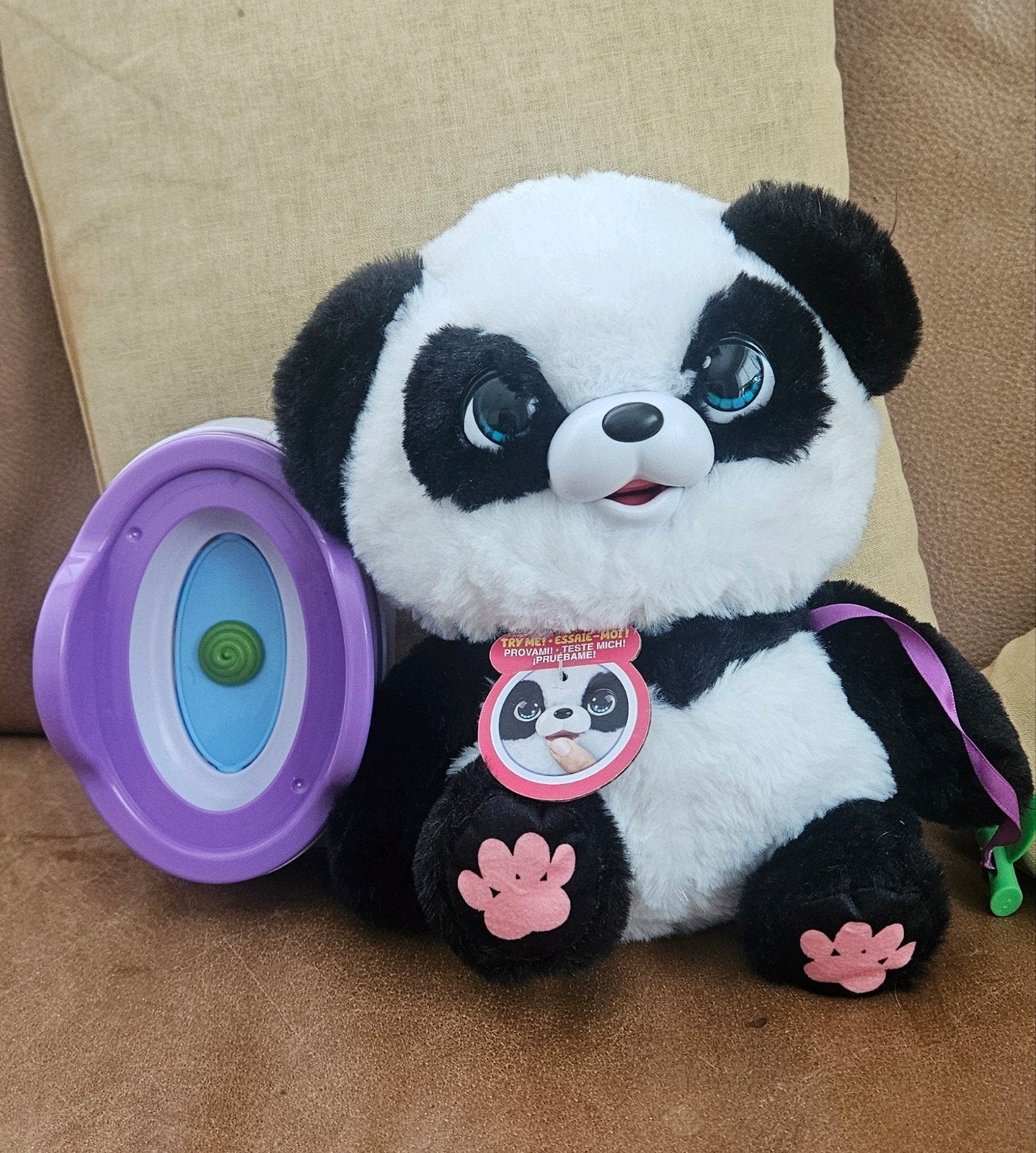 FurReal Friends Pooping Panda Interactief Knuffel, Ophalen, Zo goed als nieuw, Klein (minder dan 20 cm), Overige typen
