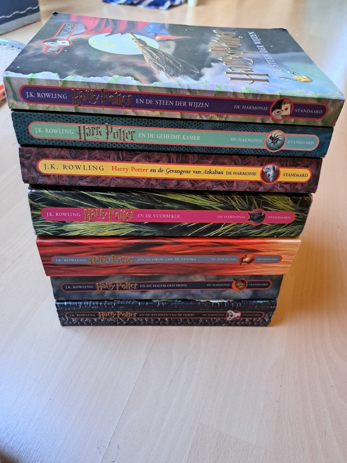 Complete Harry Potter boekenserie, Ophalen of Verzenden, Zo goed als nieuw