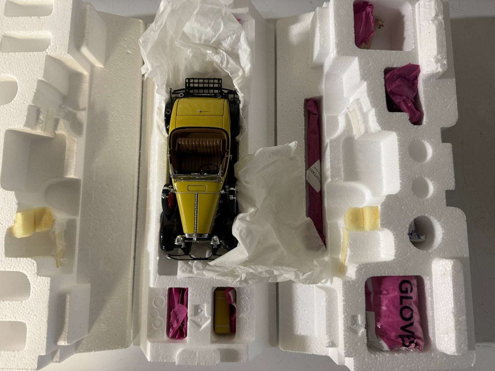 Franklin Mint 1932 Chevy Confederate Deluxe Sport Roadster, Ophalen of Verzenden, Zo goed als nieuw, Auto, Overige merken