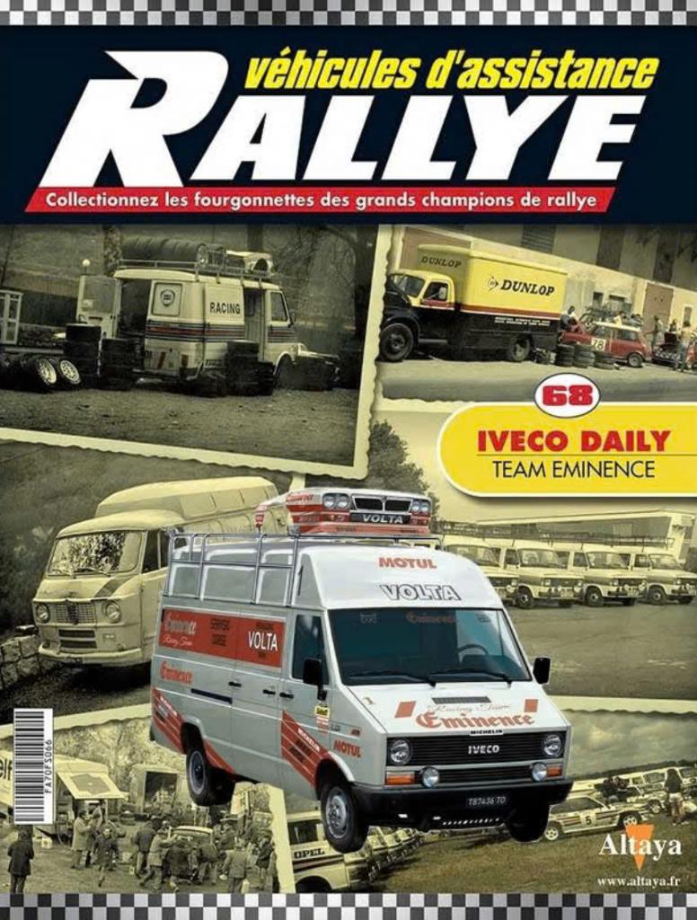 Iveco Daily Team Eminence 1983 1/43 Rallye Assistance # 68, Verzenden, Nieuw, Bus of Vrachtwagen, Overige merken