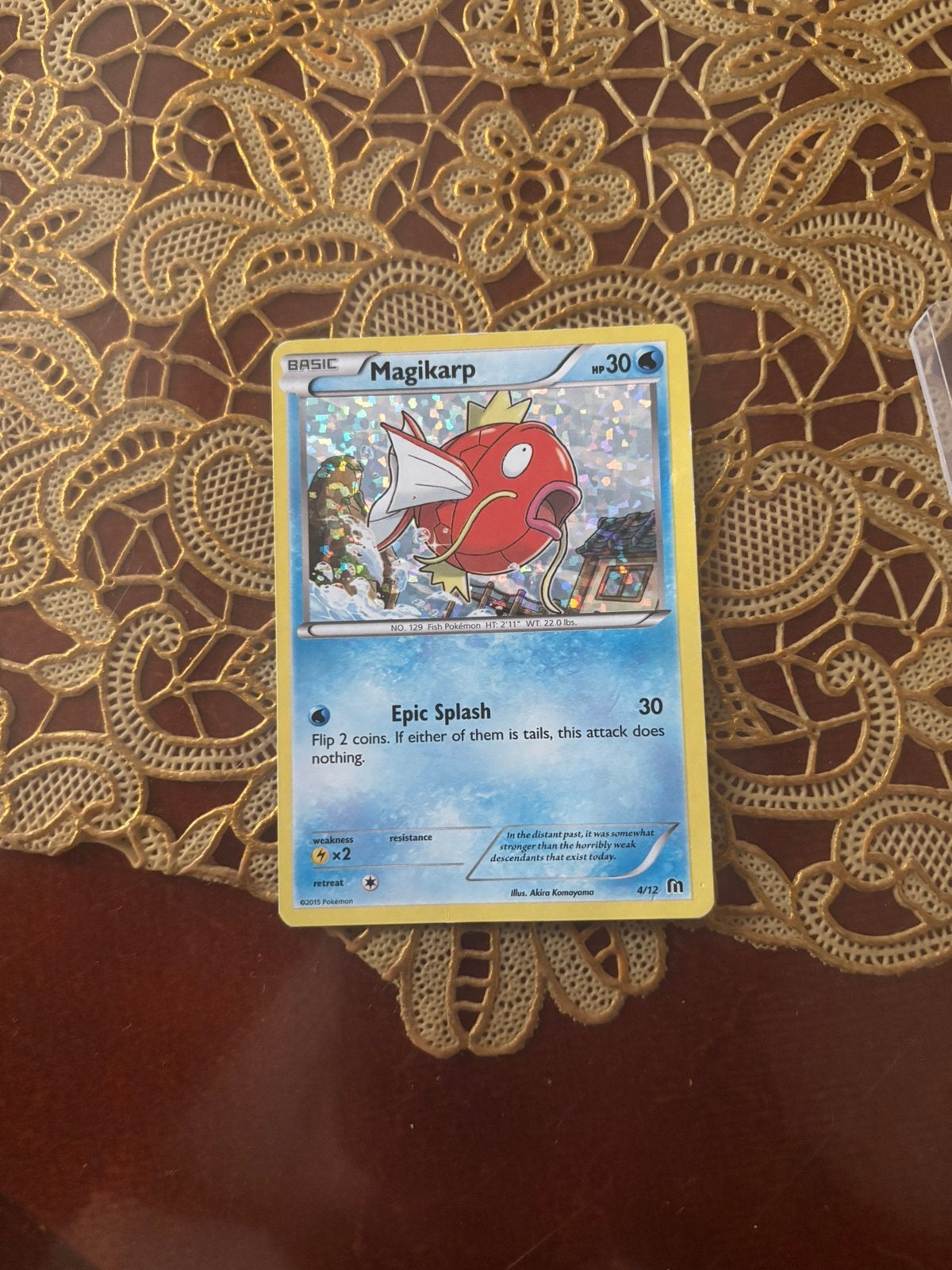 Mcdonalds Magikarp Holo - 4/12 (EX), Verzenden, Zo goed als nieuw
