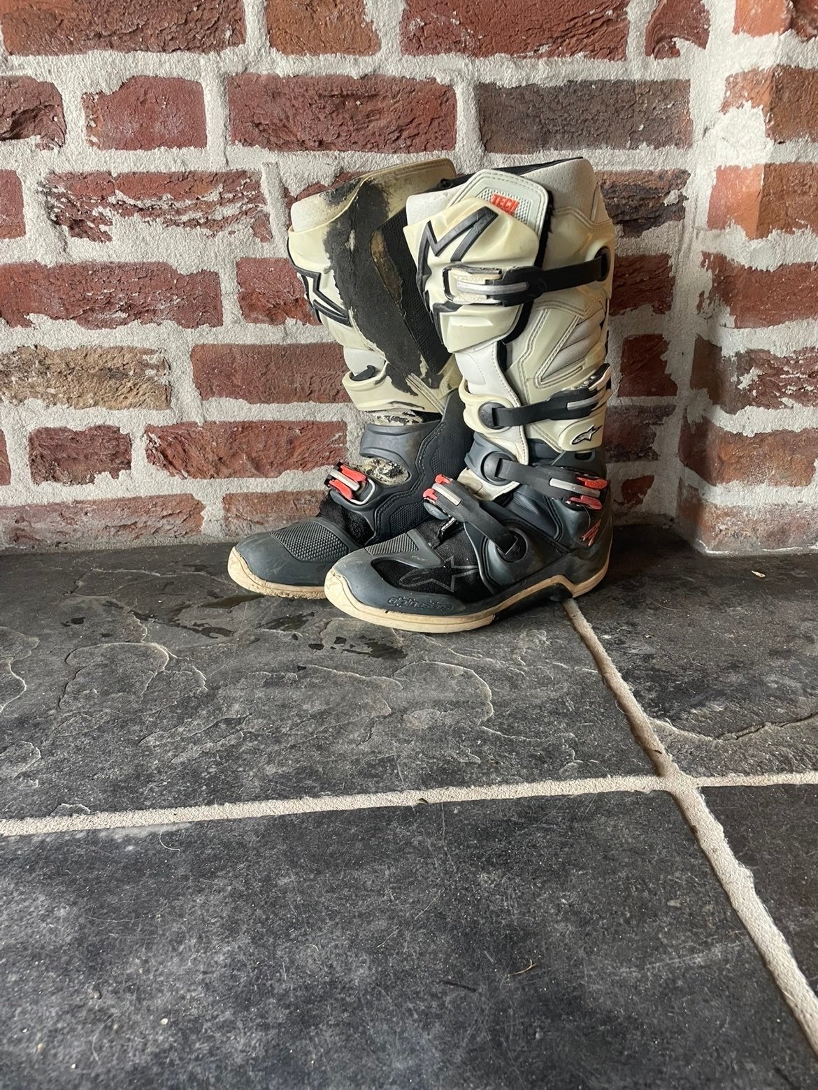 Alpinestars Tech 7 motorcrosslaarzen maat 40.5, Motoren, Kleding | Motorkleding, Ophalen of Verzenden, Tweedehands, Heren, Laarzen