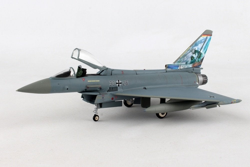 Eurofighter Typhoon Atlantic Tiger Luftwaffe Herpa 580359, Schaalmodel, Herpa Miniaturmodelle GmbH Leonrodstraße 46-47 herpa@herpa.de