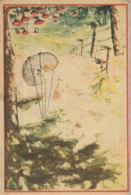 Vintage geboortekaartje Jan Schoonaard, 1946, Verzamelen, Geboortekaartjes en Visitekaartjes, Ophalen of Verzenden, Voor 1970