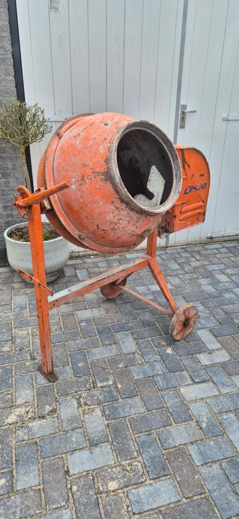 Lescha betonmolen, Doe-het-zelf en Verbouw, Betonmolens, Gebruikt, Ophalen