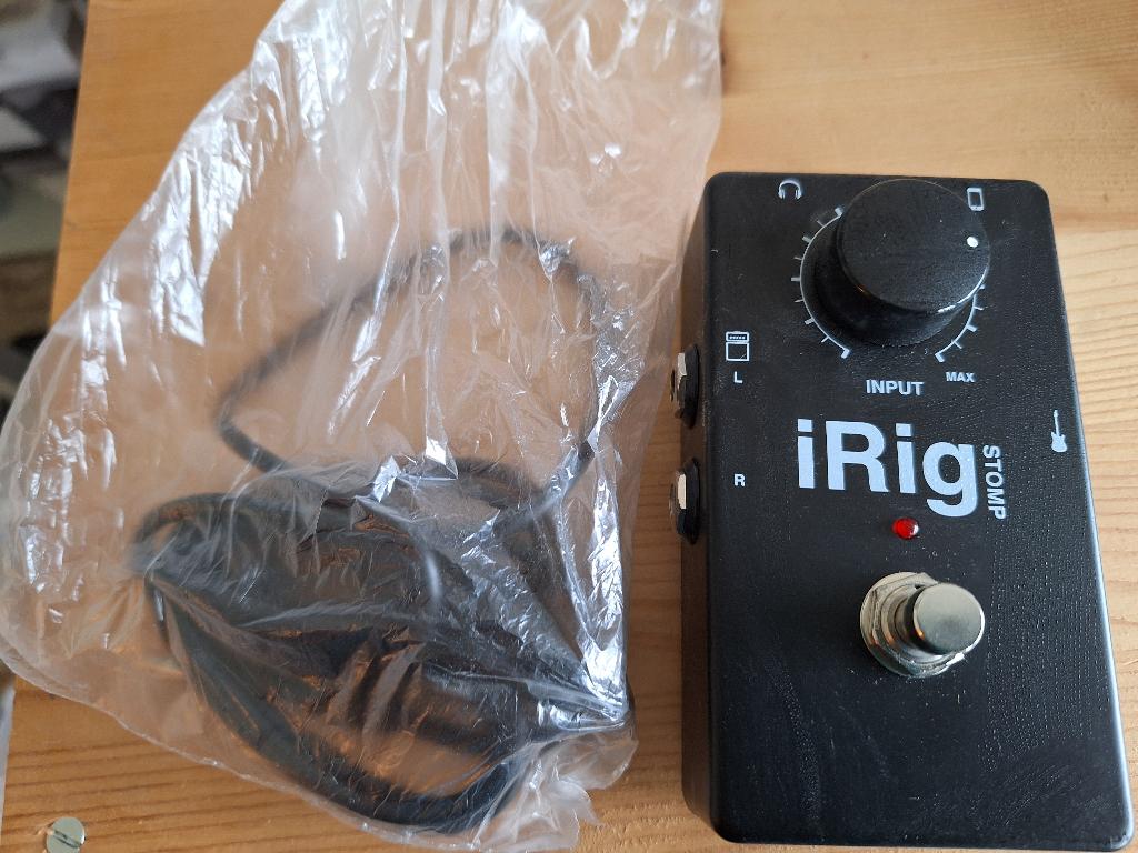 iRig stomp, Ophalen of Verzenden, Zo goed als nieuw, Elektrische gitaar