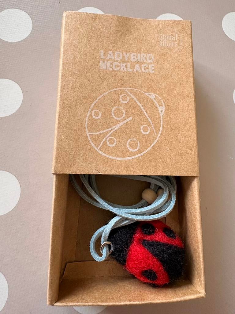 Global Affairs kinder-ketting Ladybug, Ophalen of Verzenden, Nieuw