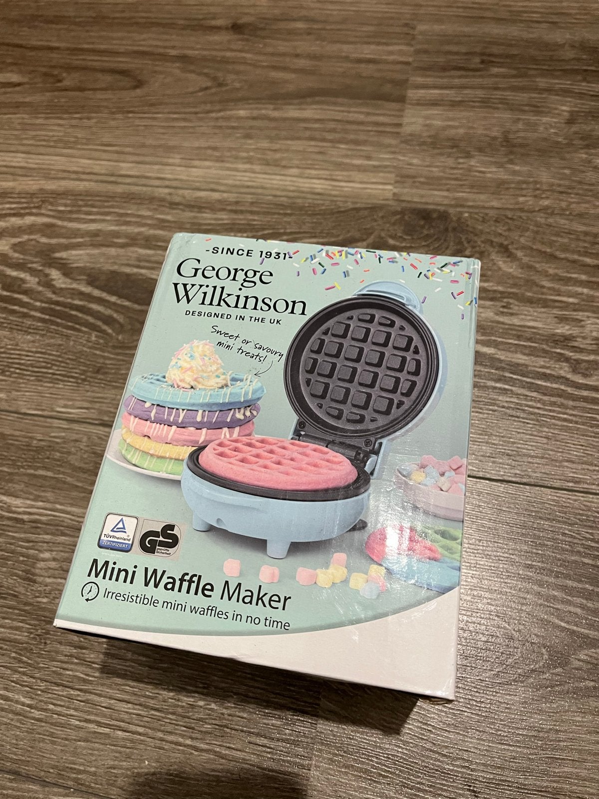 George Wilkinson Mini Wafelijzer, Witgoed en Apparatuur, Ophalen, Nieuw