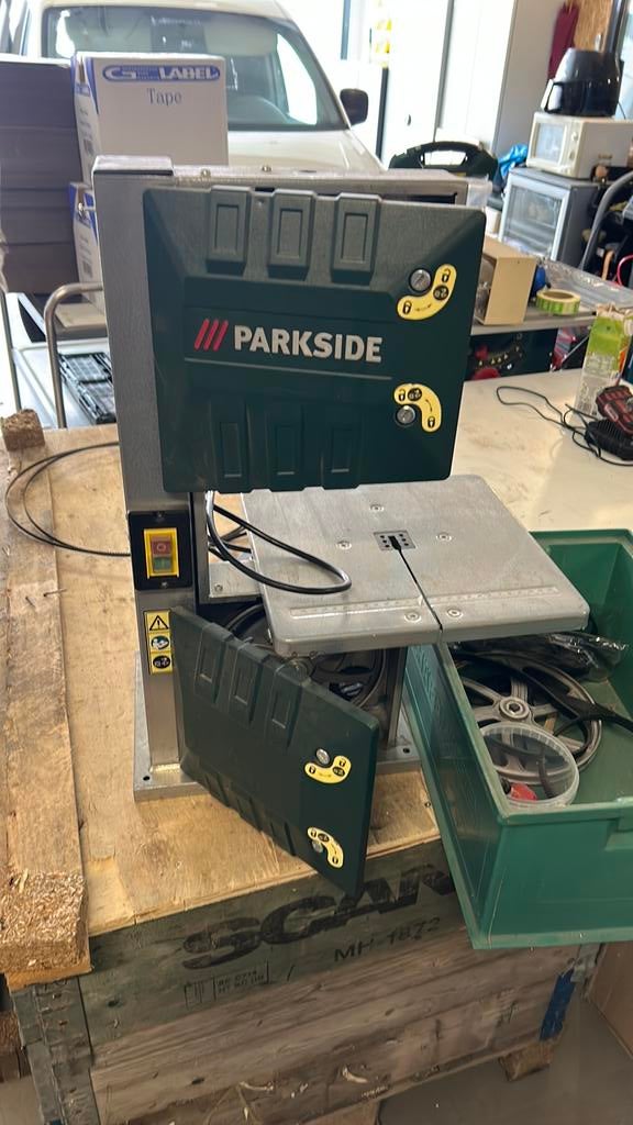 Parkside lintzaag onderdelen, 70 mm of meer, Ophalen of Verzenden, Zo goed als nieuw, Lintzaag