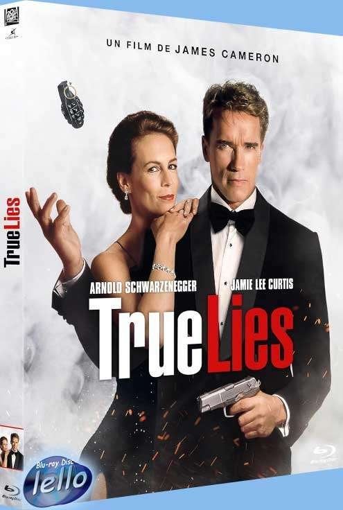 Blu-ray: True Lies (1994 Arnold Schwarzenegger) FR NLO, Ophalen of Verzenden, Nieuw in verpakking, Actie