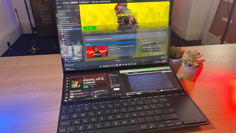 ASUS Zenbook Pro 14 Duo OLED – i9 / 32GB RAM / RTX 3050 Ti, 2 tot 3 Ghz, ASUS, Ophalen of Verzenden, Zo goed als nieuw