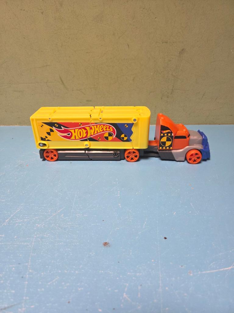 Hot Wheels crashtruck, Ophalen of Verzenden, Zo goed als nieuw