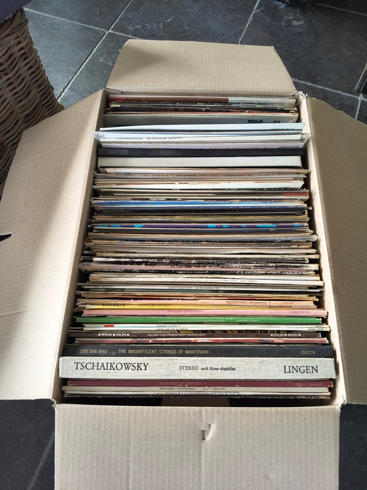 verzameling lp's, Cd's en Dvd's, Ophalen, Gebruikt, Overige typen, 12 inch