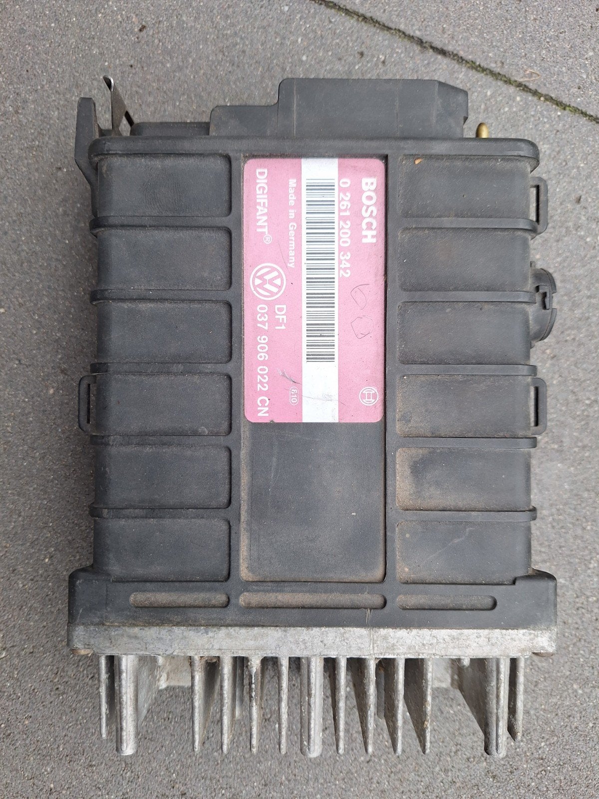 VW RALLYE GOLF 2 GTI G60 CORRADO PASSAT ECU 037906022CN, Auto-onderdelen, Ophalen of Verzenden, Gebruikt, Volkswagen