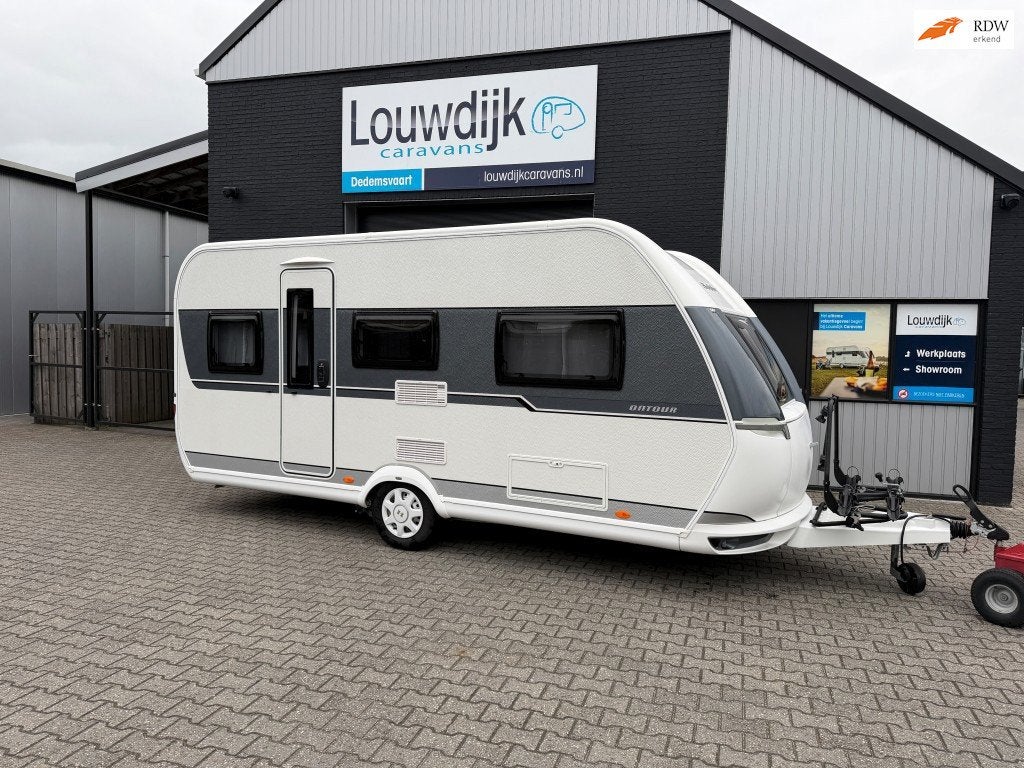 HOBBY On Tour 470 UL ’20 (Mover, Enkele Bedden), Caravans en Kamperen, 2 aparte bedden, Rondzit, Hobby, Bedrijf