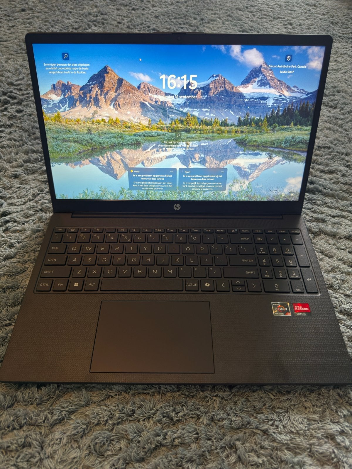 Nieuwe HP laptop - AMD Ryzen 3, 512GB SSD, 8GB RAM