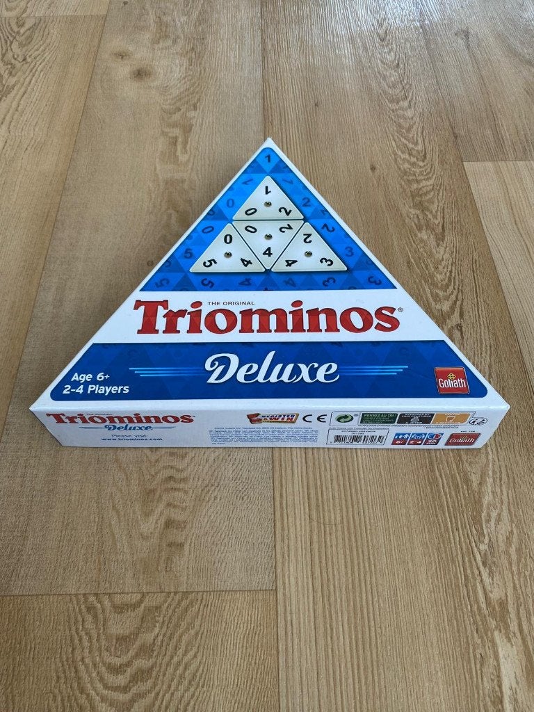 triominos de luxe Triominos deluxe, Ophalen of Verzenden, Zo goed als nieuw, Goliath