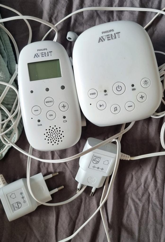 Philips Avent babyfoon met alleen geluid, Kinderen en Baby's, Babyfoons, Ophalen of Verzenden, Gebruikt, 250 meter of meer, Terugspreekfunctie