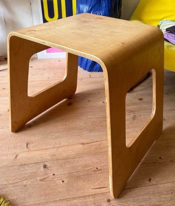 IKEA ps Benjamin kruk vintage design, Ophalen, Zo goed als nieuw, Hout