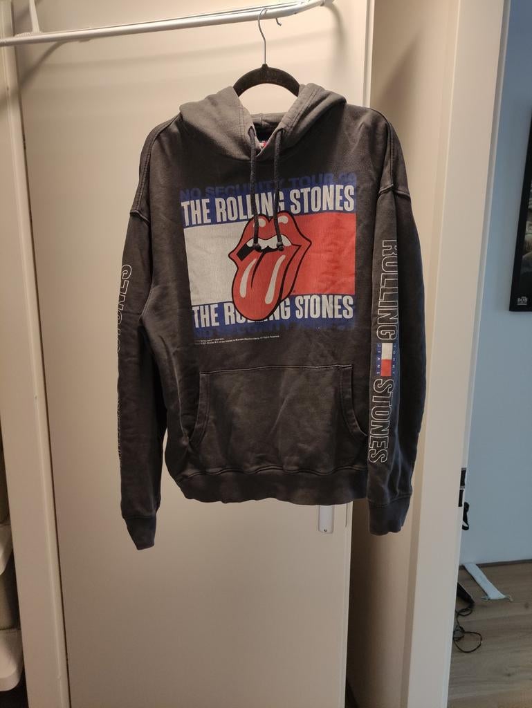 Tommy Hilfiger x Rolling Stones Trui Maat L, Maat 52/54 (L), Tommy Hilfiger, Ophalen of Verzenden, Grijs