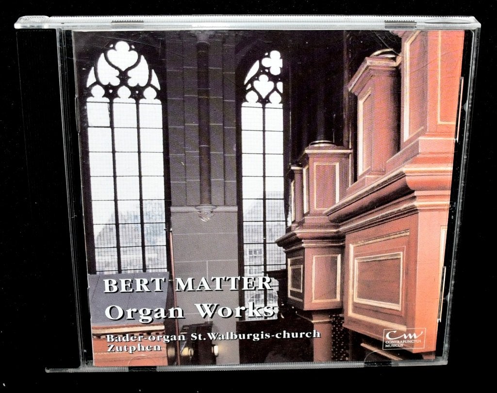 Bert Matter - Organ Works - Bader Organ St. Walburgis Church, Cd's en Dvd's, Cd's | Religie en Gospel, Ophalen of Verzenden, Zo goed als nieuw