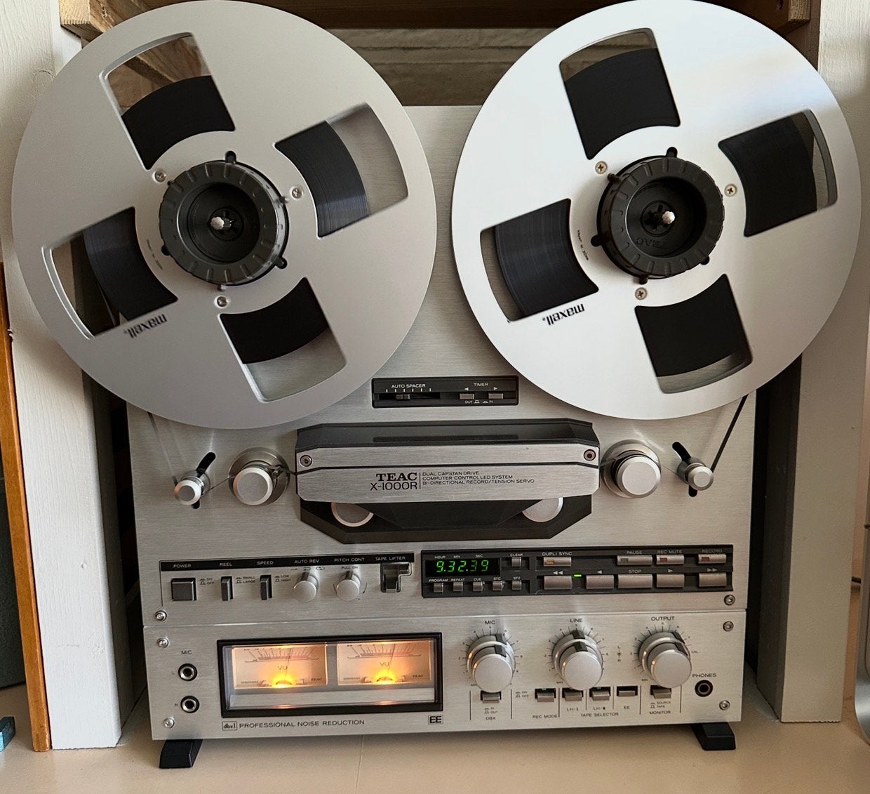 Teac X1000R inclusief Reel met EE tape, zie foto…, Ophalen, Bandrecorder