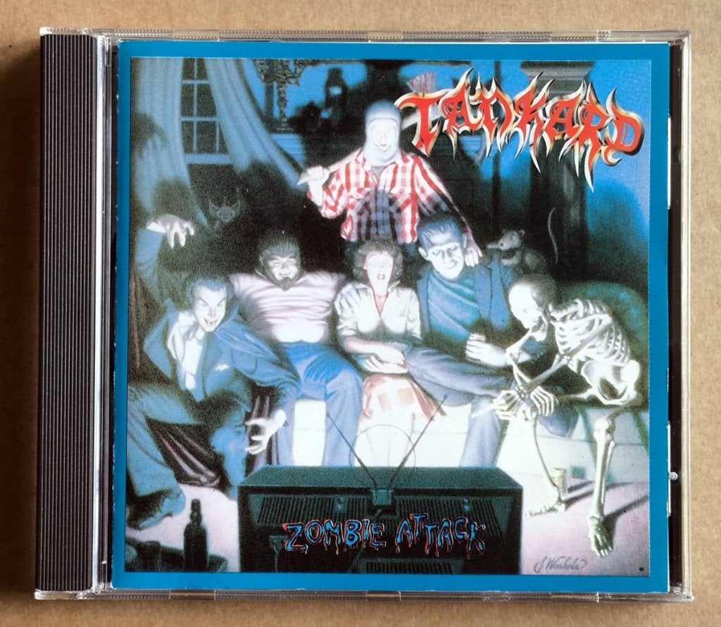 Tankard - Zombie Attack CD (jewelcase), Eerste persing, Verzenden, Album, Gebruikt