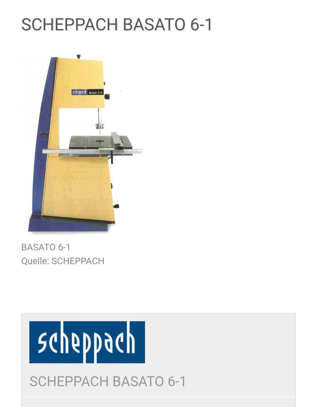 Lindzaag scheppach basto 6.1, Ophalen, 1200 watt of meer, Cirkelzaag, 70 mm of meer