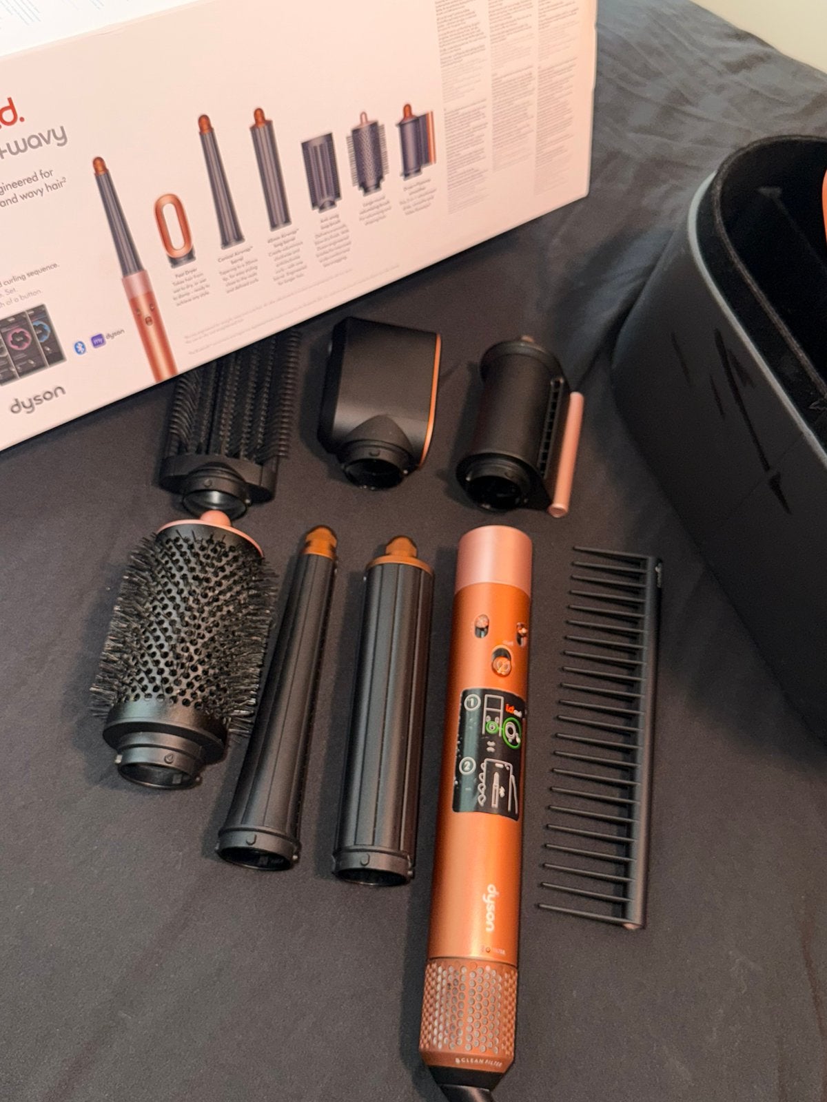 Dyson airwrap complete long bluetooth, Ophalen, Zo goed als nieuw, Haarverzorging