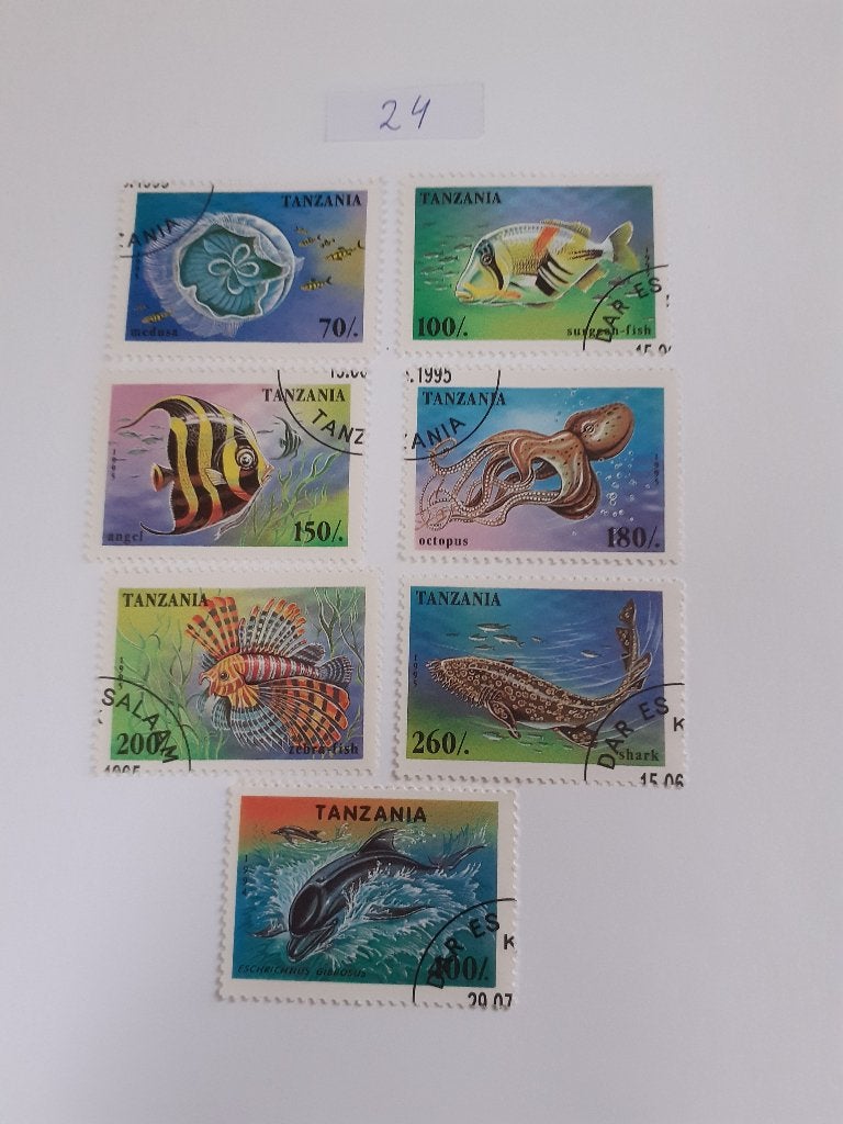 Tanzania, Verzenden, Tanzania, Gestempeld